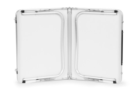 STOLIK TURYSTYCZNY MAŁY STÓŁ PIKNIKOWY SKŁADANY 60X40 CM BIAŁY MULTIGARDEN