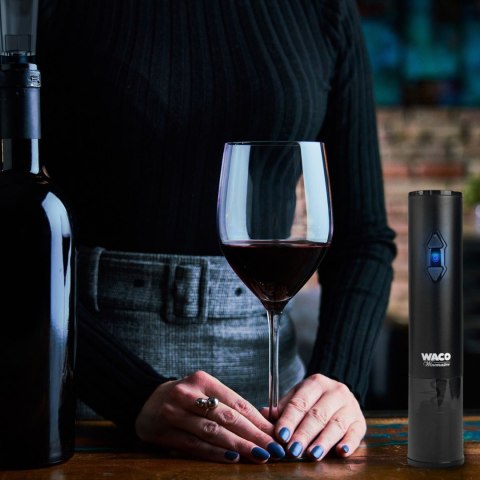 AUTOMATYCZNY OTWIERACZ DO WINA OW6 WACO KORKOCIAG ZESTAW PREZENTOWY