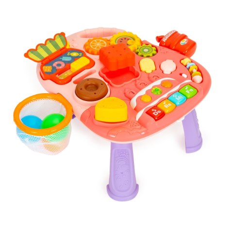 PCHACZ JEŹDZIK HULAJNOGA STOLIK INTERAKTYWNY EDUKACYJNY 4W1 DLA DZIECI