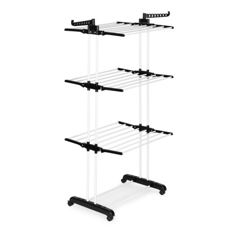 SUSZARKA NA PRANIE PIONOWA Z KÓŁKAMI SKŁADANA MODERNHOME