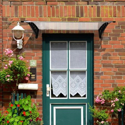 DASZEK NAD DRZWI 150X100 CM ZADASZENIE OSŁONA POLIWĘGLAN