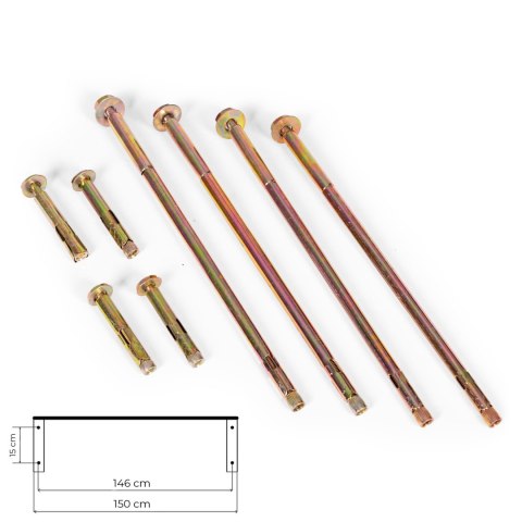 DASZEK NAD DRZWI 150X80 CM ZADASZENIE OSŁONA POLIWĘGLAN