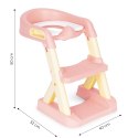 NAKŁADKA NA TOALETĘ ZE SCHODKAMI DRABINKĄ DLA DZIECI ECOTOYS