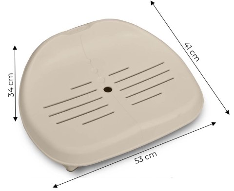 SIEDZISKO DO NADMUCHIWANEGO BASENU Z HYDROMASAŻEM SIEDZENIE Z TWORZYWA INTEX SPA 28502