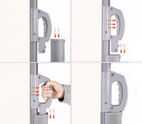 SKŁADANA MARKIZA 300X160 CM BOCZNA ROLETA PARAWAN DO OGRODU NA TARAS BEŻOWA