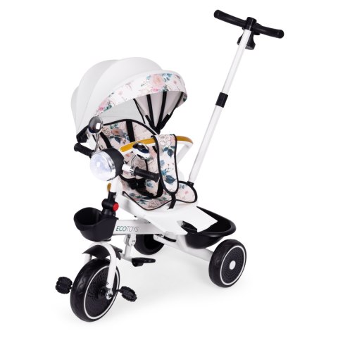 ROWEREK TRÓJKOŁOWY DLA DZIECI SPACERÓWKA OBRACANE SIEDZISKO PCHACZ DASZEK ECOTOYS
