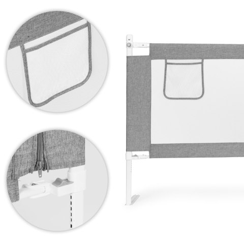 BARIERKA OCHRONNA NA ŁÓŻKO 200 CM OSŁONA ZABEZPIECZENIE DLA DZIECI ECOTOYS