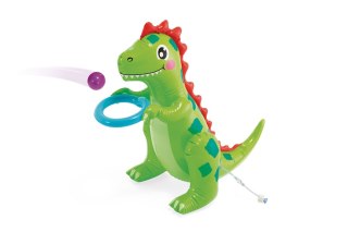 BASEN DMUCHANY DLA DZIECI WODNY PLAC ZABAW 201X157X69 CM ZJEŻDŻALNIA FONTANNA DINOZAUR INTEX 56139