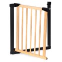 BRAMKA BARIERKA ZABEZPIECZAJĄCA 74-80 CM NA SCHODY I DRZWI METAL DREWNO ECOTOYS