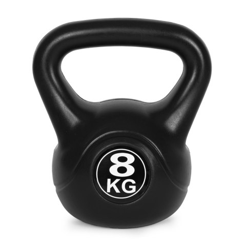 KETTLEBELL KETTLE 8 KG DO ĆWICZEŃ HANTLA KULA ODWAŻNIK OBCIĄŻENIE CIĘŻAR FITNESS MODERNHOME