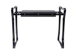 KLĘCZNIK STOŁEK SKŁADANY DO PRACY W OGRODZIE PAS NARZĘDZIOWY 2 PRZYBORNIKI