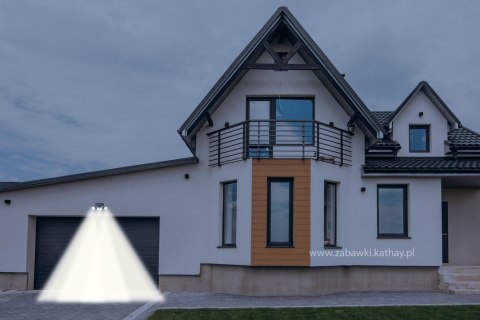 LAMPA SOLARNA OGRODOWA LED Z CZUJNIKIEM RUCHU 4 TRYBY