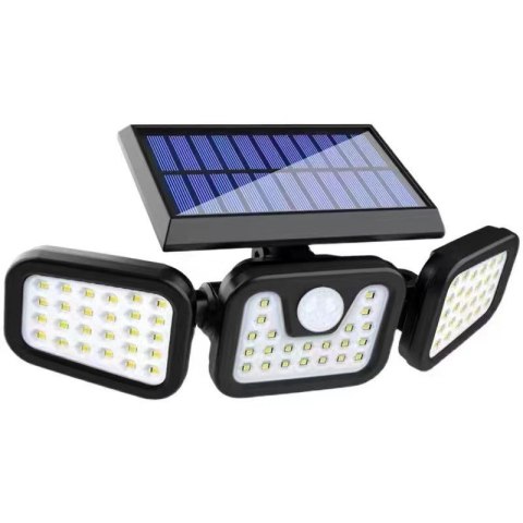 LAMPA SOLARNA OGRODOWA LED Z CZUJNIKIEM RUCHU 4 TRYBY