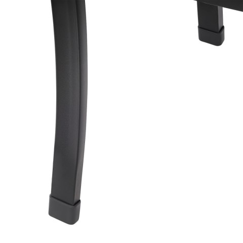 ŁAWKA OGRODOWA Z OPARCIEM PARKOWA NA TARAS BALKON METALOWA KONSTRUKCJA