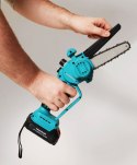 PIŁA ŁAŃCUCHOWA AKUMULATOROWA MINI PILARKA RĘCZNA SILNIK BEZSZCZOTKOWY 21V + WALIZKA