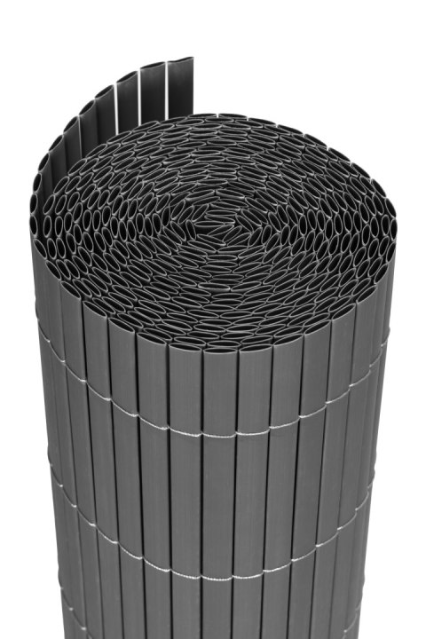 DWUSTRONNA MATA BAMBUSOWA 150X300 CM NA BALKON TARAS OGRODZENIE ANTRACYT MULTIGARDEN