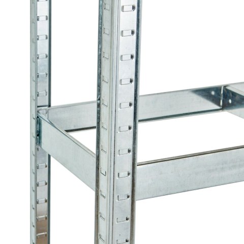 REGAŁ MAGAZYNOWY 205X120X45 CM STAL GALWANIZOWANA 5 PÓŁEK 875 KG MODERNHOME