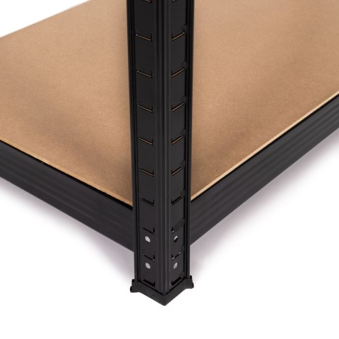 REGAŁ METALOWY MAGAZYNOWY 180X90X30 CM DO GARAŻU PIWNICY 5 PÓŁEK 875 KG MODERNHOME