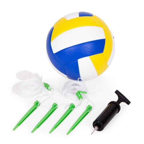 SIATKA DO SIATKÓWKI BADMINTONA 600X240 CM SKŁADANA WYTRZYMAŁA MULTIGARDEN