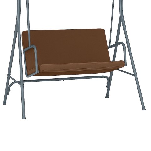 SIEDZISKO PODKŁAD DO HUŚTAWKI OGRODOWEJ 127X100 CM BRĄZOWE MULTIGARDEN