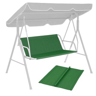 SIEDZISKO PODKŁAD DO HUŚTAWKI OGRODOWEJ 127X100 CM ZIELONE MULTIGARDEN