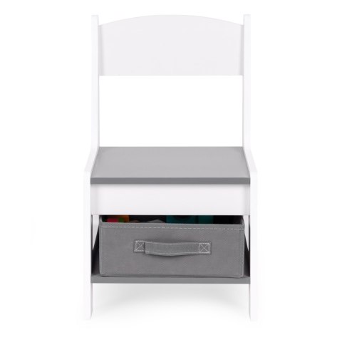 ZESTAW MEBLI DLA DZIECI STOLIK + 2 KRZESŁA TABLICA KREDOWA ECOTOYS